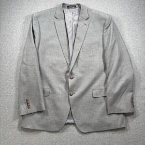 Ralph Lauren Gray Plaid Blazer